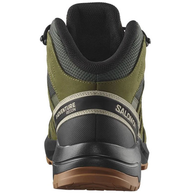 Bota Salomon X-Adventure Recon Mid GTX Verde/Preto
