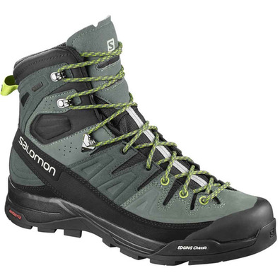 Bota Salomon X Alp High LTR GTX Verde / Preto