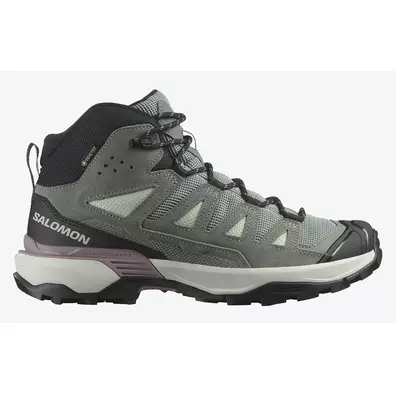 Bota Salomon X Ultra 360 LTR Mid GTX W Cinza/Verde