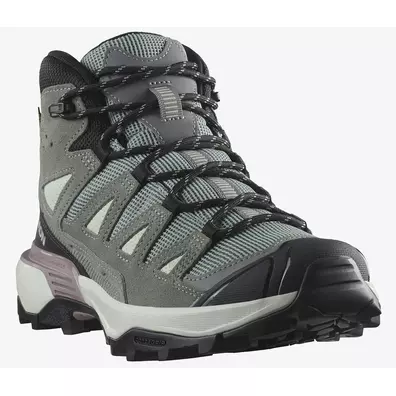 Bota Salomon X Ultra 360 LTR Mid GTX W Cinza/Verde