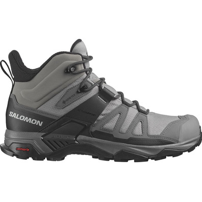 Bota Salomon X Ultra 4 Mid GTX cinza