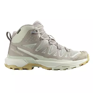 Bota Salomon X Ultra Edge Mid GTX W Bege/Verde