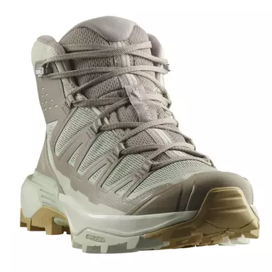 Bota Salomon X Ultra Edge Mid GTX W Bege/Verde