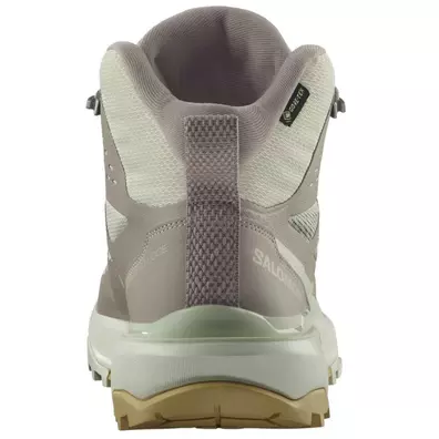Bota Salomon X Ultra Edge Mid GTX W Bege/Verde