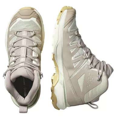 Bota Salomon X Ultra Edge Mid GTX W Bege/Verde