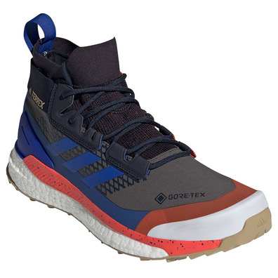 Botas Adidas Terrex Free Hiker GTX Azul / Vermelho