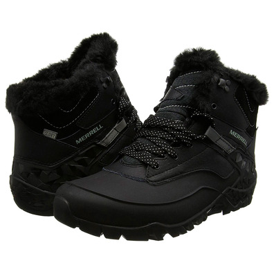 Botas pretas Merrell Aurora 6 Ice + WTPF W