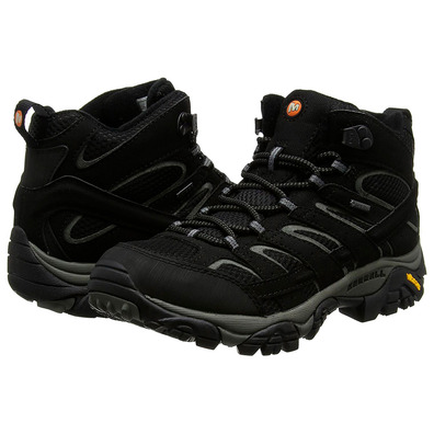 Botas Merrell Moab 2 Mid GTX pretas