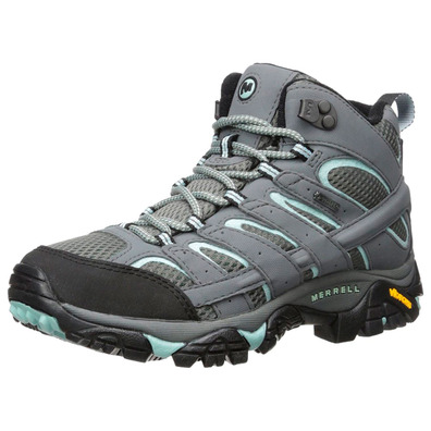 Botas azuis Merrell Moab 2 Mid GTX W