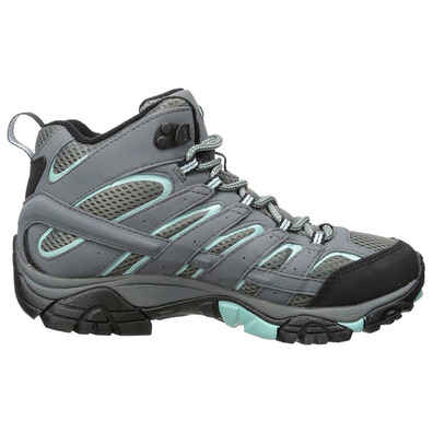 Botas azuis Merrell Moab 2 Mid GTX W