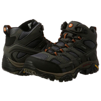 Botas Merrell Moab 2 Mid GTX W Kaki / Grey