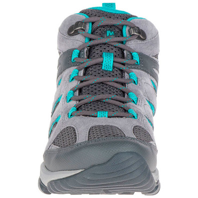 Botas Merrell Outmost Mid Vent GTX cinza / turquesa