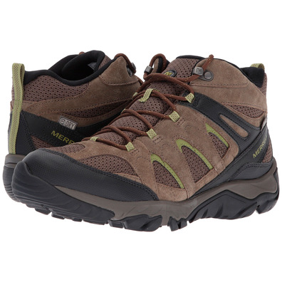 Botas Merrell Outmost Mid Vent GTX marrom / ocre