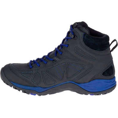 Botas Merrell Siren Q2 Mid WTPF W Preto / Azul