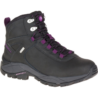 Botas Merrell Vego Mid Ltr WP W Negro / Fucsia