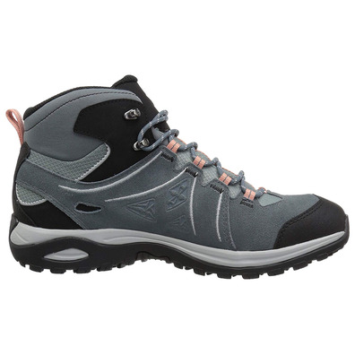 Botas Salomon Ellipse 2 Mid LTR GTX W cinza / coral