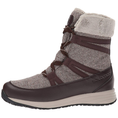 Botas Salomon Heika CS WTPF W cinza / marrom