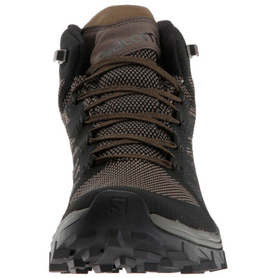 Botas Salomon Outline Mid GTX Negro / Kaki