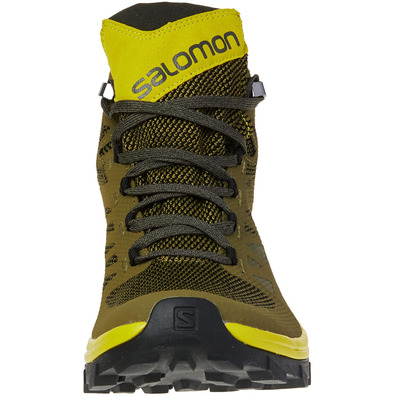 Botas Olive Salomon Outline Mid GTX / Lima