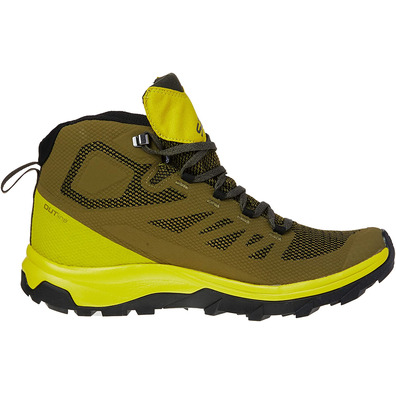 Botas Olive Salomon Outline Mid GTX / Lima