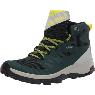 Botas Salomon Outline Mid GTX Green / Lima