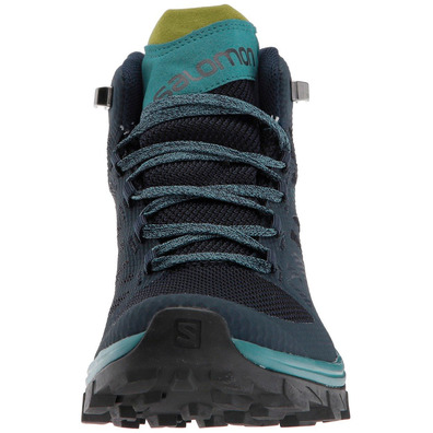 Botas Salomon Outline Mid GTX W Navy / Turquoise