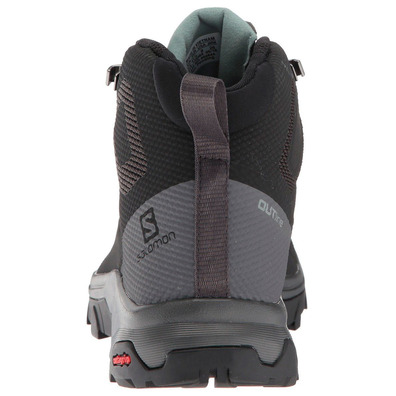 Botas Salomon Outline Mid GTX W pretas / turquesa