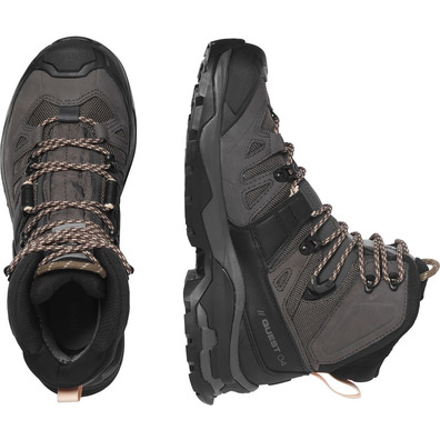 Botas Salomon Quest 4 GTX W cinza/marrom