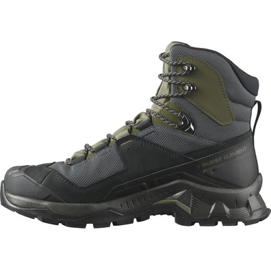 Botas Salomon Quest Element GTX Preto/Cinza/Verde