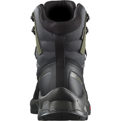 Botas Salomon Quest Element GTX Preto/Cinza/Verde