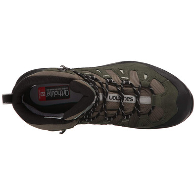 Botas Salomon Quest Prime GTX Verde / Areia / Preta