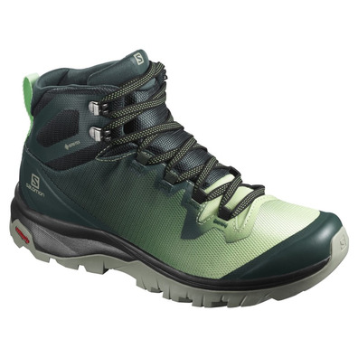 Botas Salomon Vaya Mid GTX W turquesa / verde