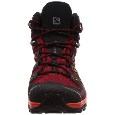 Botas Salomon X Ultra 3 MID GTX vermelho / laranja