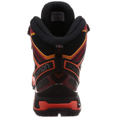 Botas Salomon X Ultra 3 MID GTX vermelho / laranja