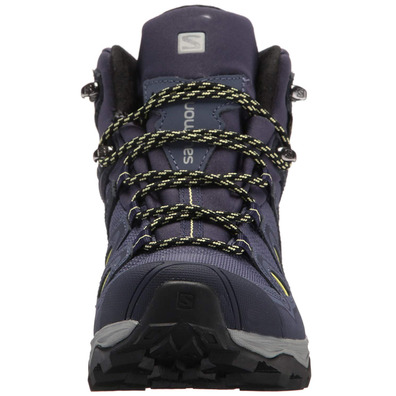 Botas Salomon X Ultra 3 Mid GTX W Roxo / Amarelo