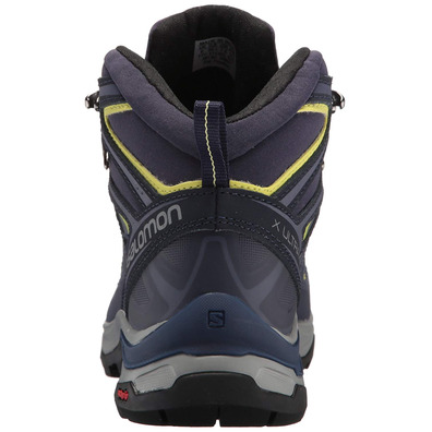 Botas Salomon X Ultra 3 Mid GTX W Roxo / Amarelo