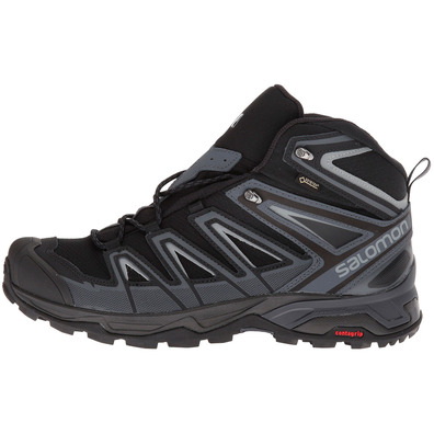 Botas Salomon X Ultra 3 Wide Mid GTX Negro / Gris