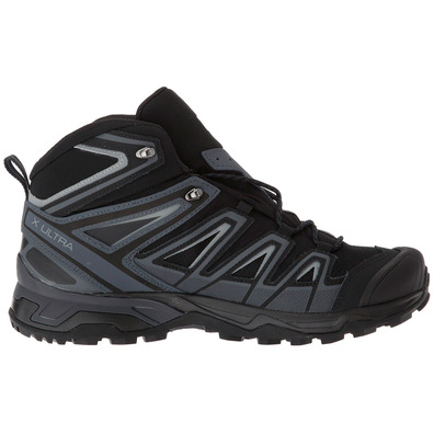 Botas Salomon X Ultra 3 Wide Mid GTX Negro / Gris