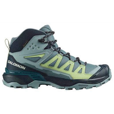 Botas Salomon X Ultra 360 GTX W Aquamarine/Verdes