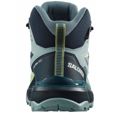 Botas Salomon X Ultra 360 GTX W Aquamarine/Verdes