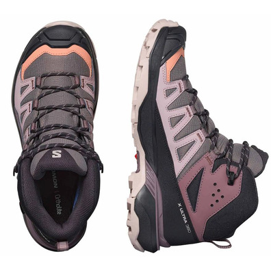 Botas Salomon X Ultra 360 GTX W Violeta/Malva