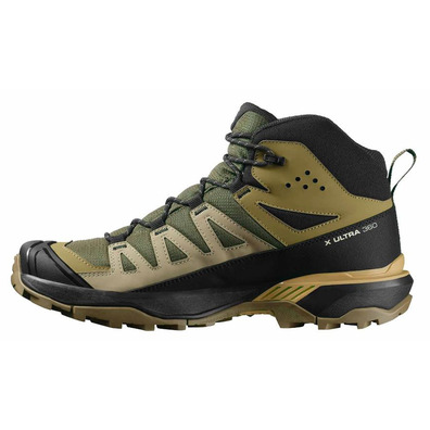 Botas Salomon X Ultra 360 Mid GTX verdes