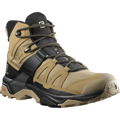 Botas Salomon X Ultra 4 Mid GTX Ocre