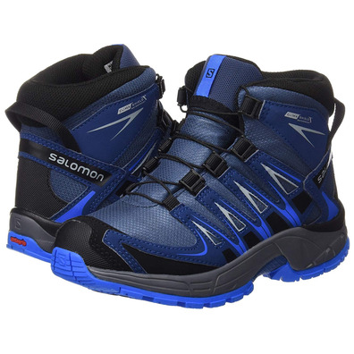 Botas Salomon XA PRO 3D MID CSWP K marinho / azul / preto