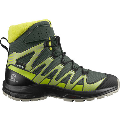 Botas Salomon XA PRO V8 Inverno CSWP J Verde