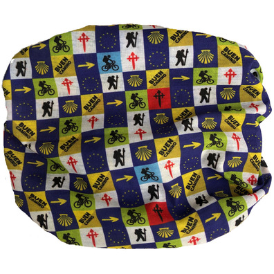 Signs neck warmer multicolor Camino