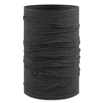 Buff Merino Leve Sólido Cinza Pescoço Polaina