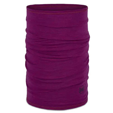 Buff Merino Leve Sólido Magenta Polaina de Pescoço