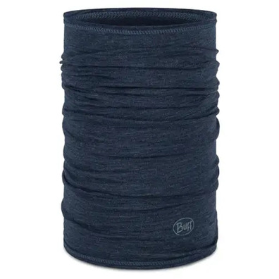Buff Merino Leve Sólido NightBlue Polaina de Pescoço