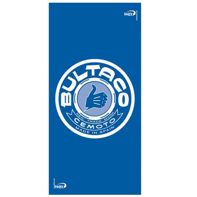 Logotipo Braga Wind Bultaco Azul 1401